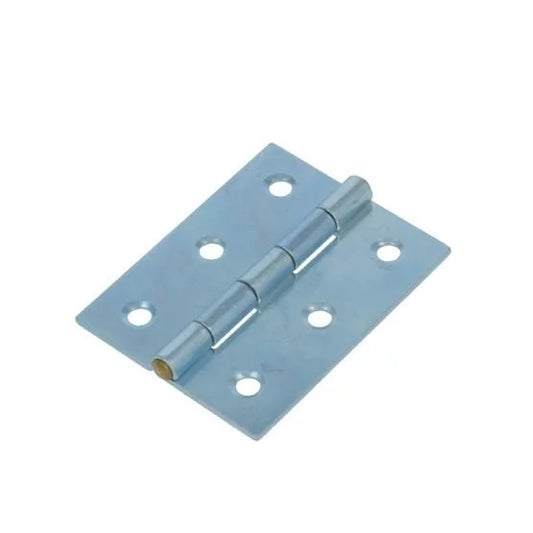 Scharnier 60x46 mm verzinkt met koperen pen