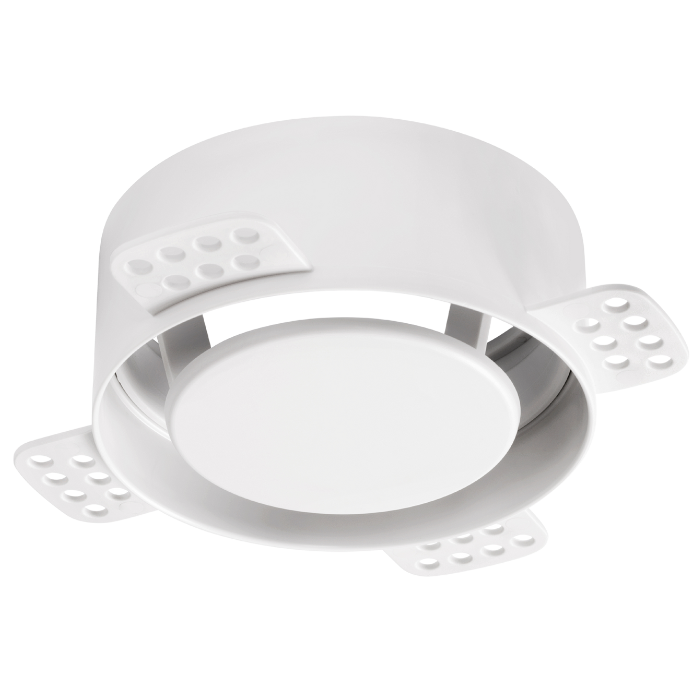 NoShow instucbaar designventiel 125mm - afvoer - WIT