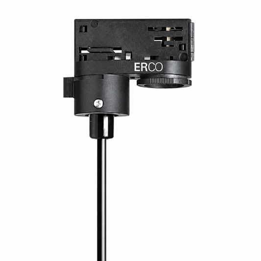 79030.000 Adapter | Zwart | Voor ERCO 3-circuit track system