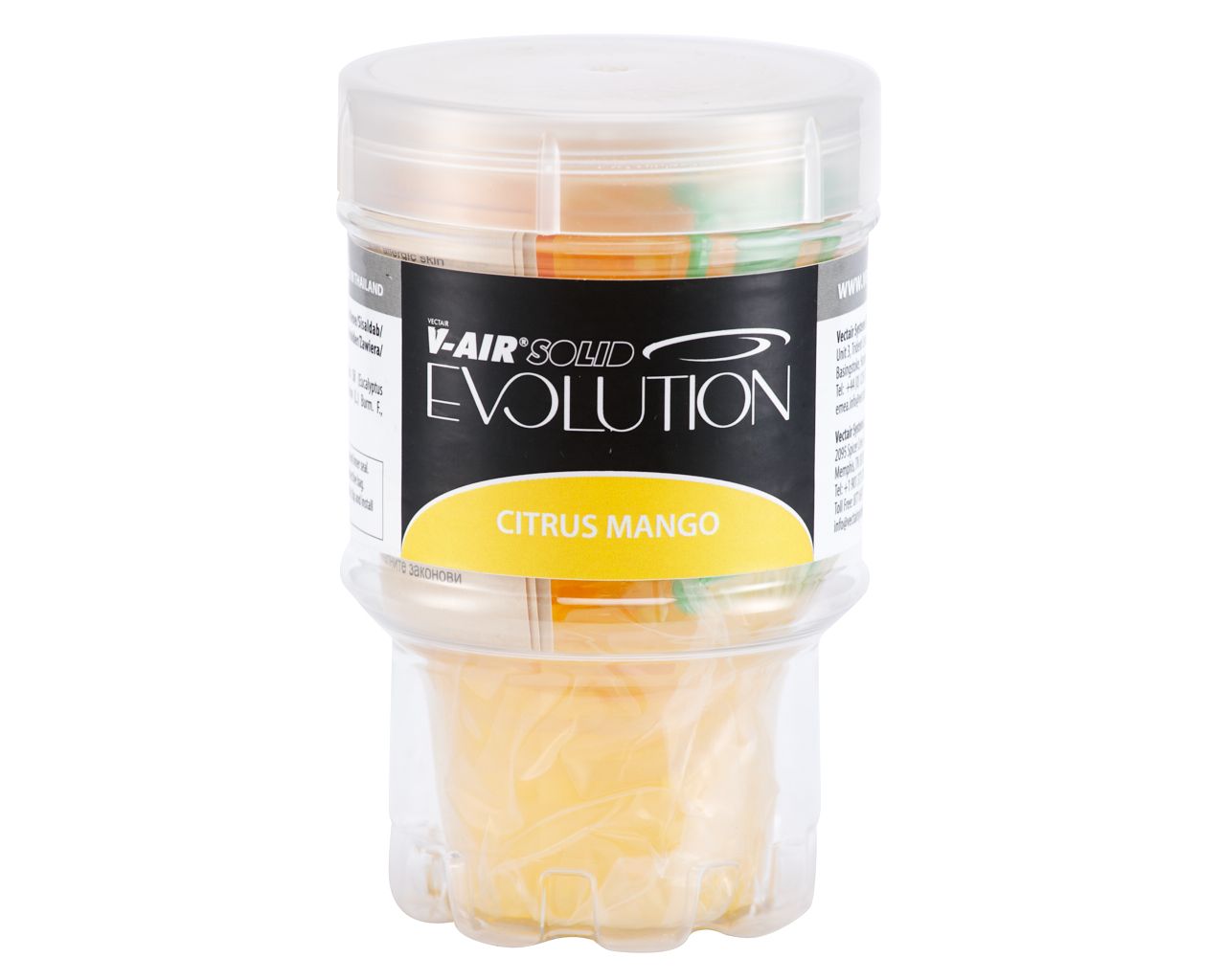 Vectair solid luchtverversing navulling citrus mango 22110000