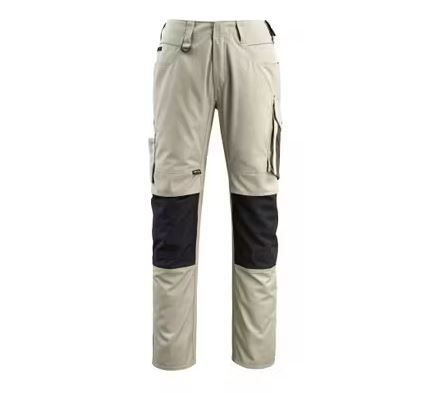 Mascot work trousers Mannheim | 12679-442 | 05509-light khaki/black | Size 82C50