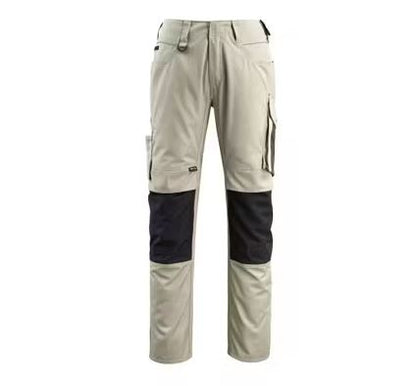 Mascot work trousers Mannheim | 12679-442 | 05509-light khaki/black | Size 82C50