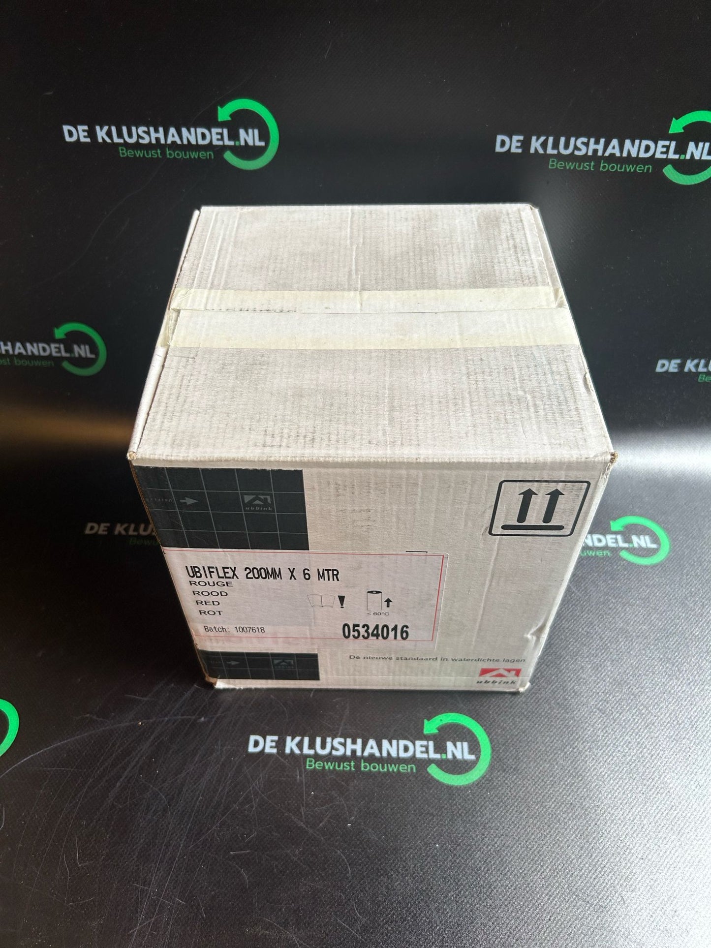 Ubbink UBIFLEX Rood 200mm x 6 meter