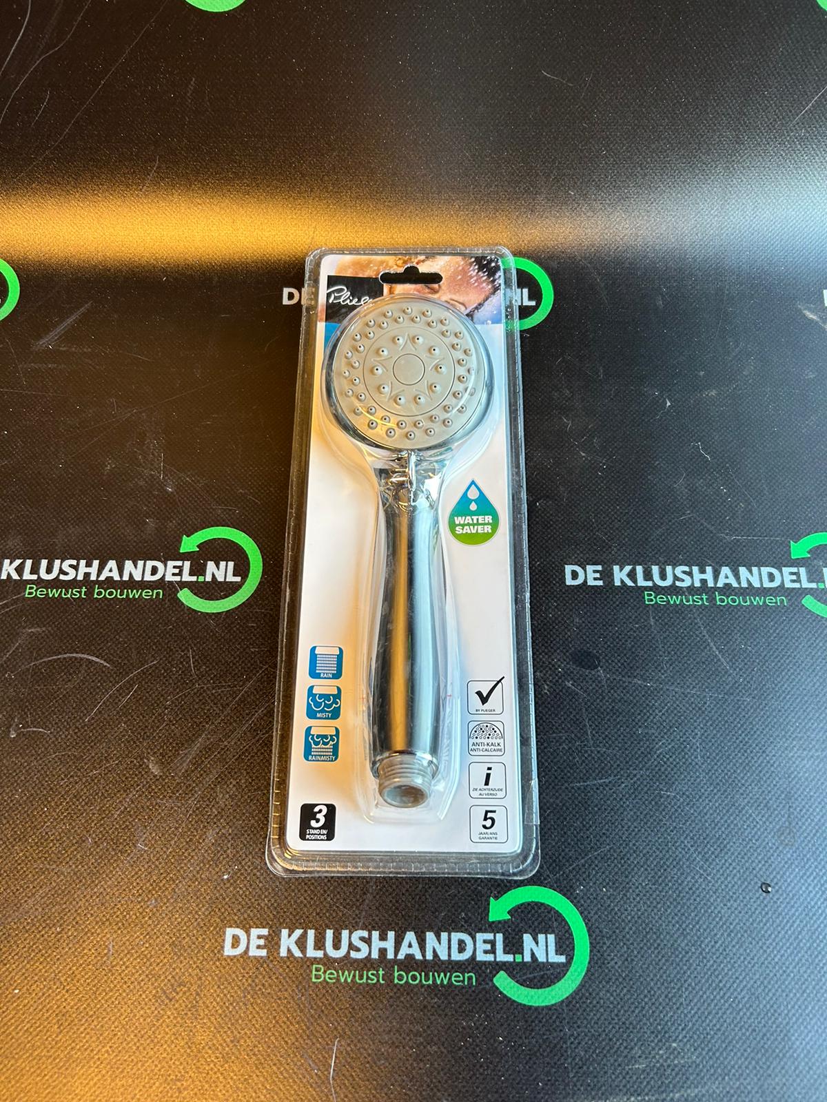 Plieger Mita hand shower 3 settings chrome
