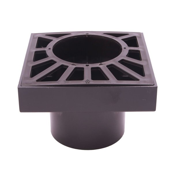 DYKA ontlastput PVC zwart 80mm