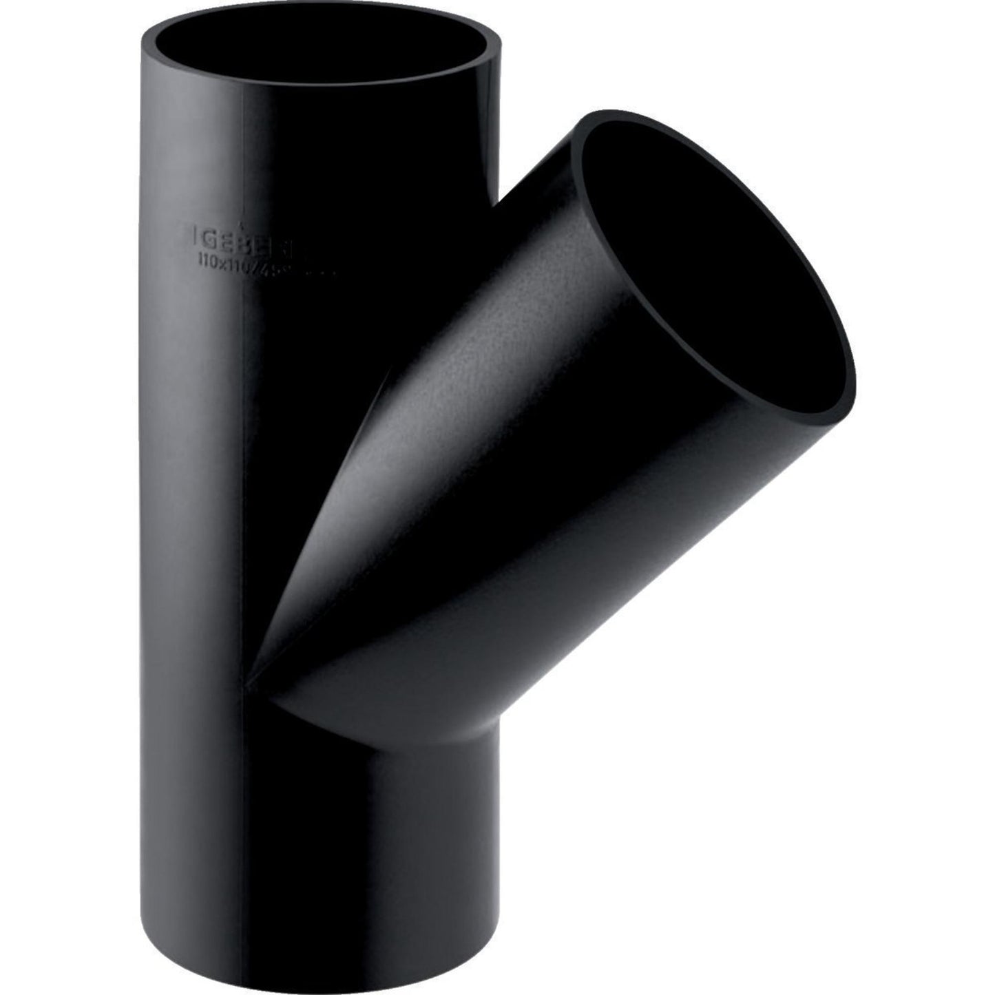 Geberit PE Y-piece 63/63 45°